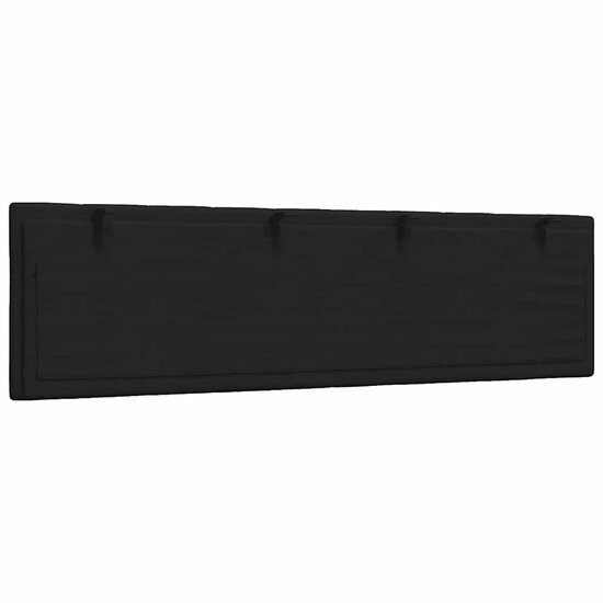 Hoofdbordkussen Stof 180 cm Zwart
