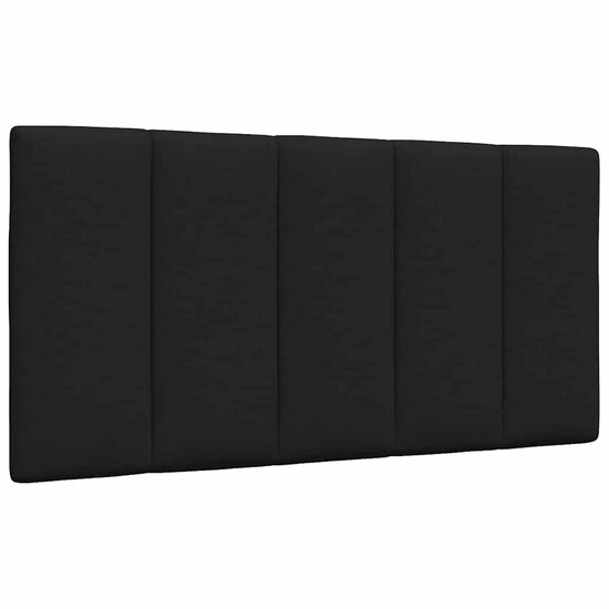 Hoofdbordkussen Stof 100 cm Zwart