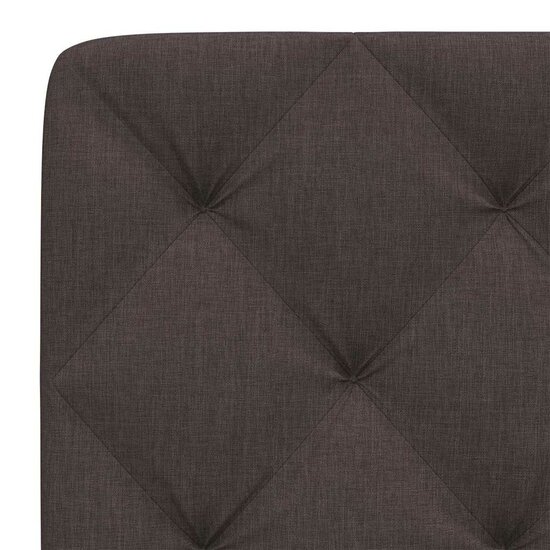Hoofdbordkussen Stof 90 cm Donkerbruin