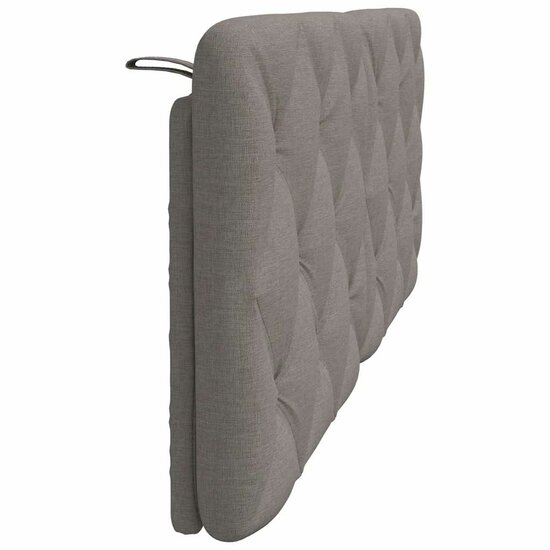 Hoofdbordkussen Stof 120 cm Taupe