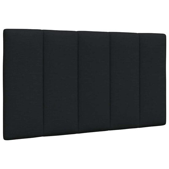 Hoofdbordkussen Stof 90 cm Zwart