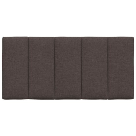 Hoofdbordkussen Stof 100 cm Donkerbruin