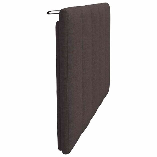 Hoofdbordkussen Stof 80 cm Donkerbruin