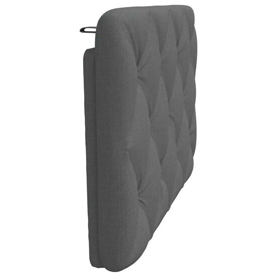 Hoofdbordkussen Stof 80 cm Donkergrijs