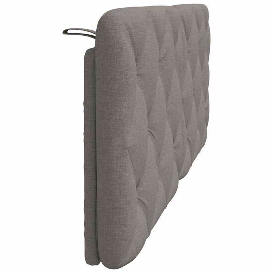 Hoofdbordkussen Stof 140 cm Taupe