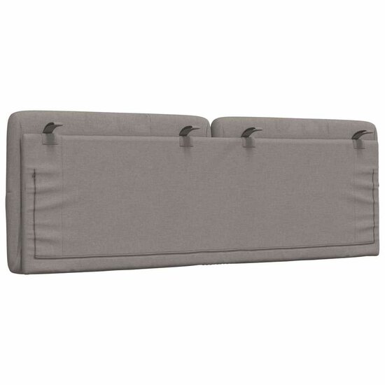 Hoofdbordkussen Stof 140 cm Taupe