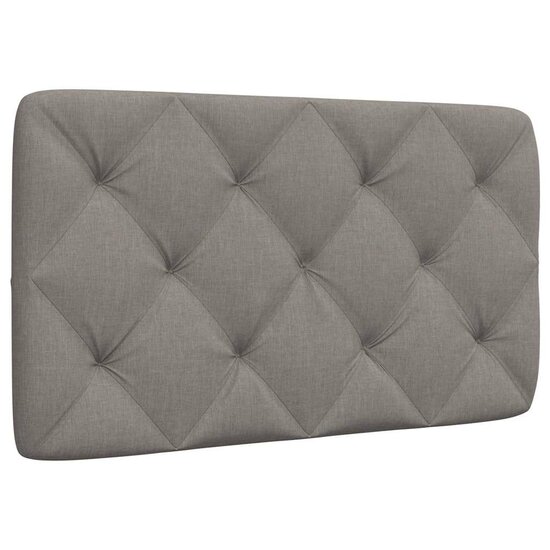 Hoofdbordkussen Stof 90 cm Taupe