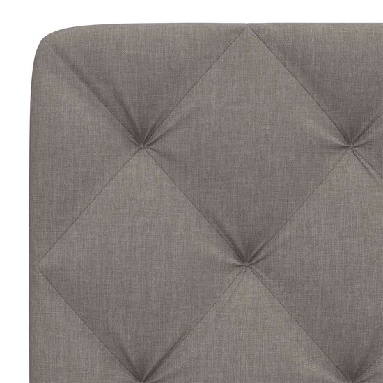 Hoofdbordkussen Stof 90 cm Taupe