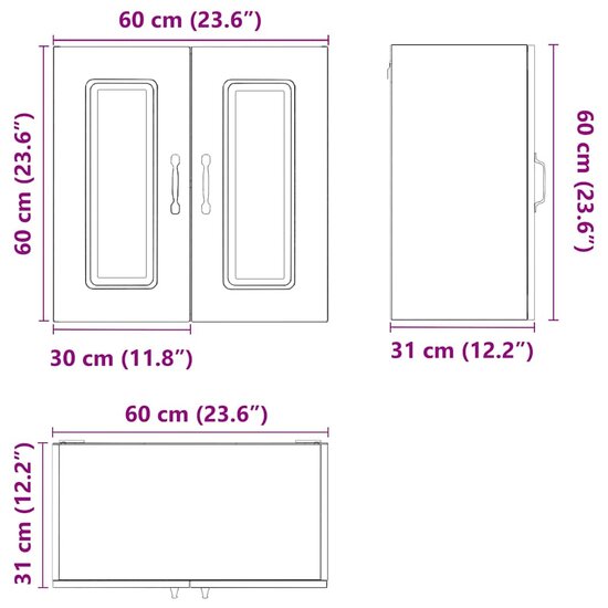Hoofdbordkussen 80 cm stof zwart