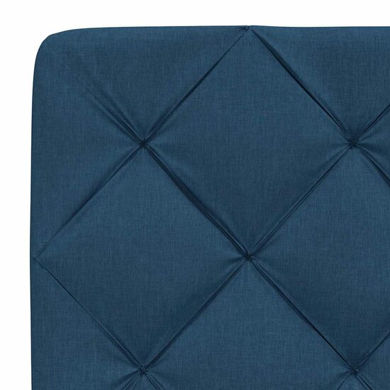 Hoofdbordkussen Stof 120 cm Blauw