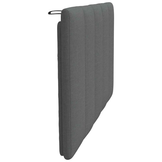 Hoofdbordkussen Stof 90 cm Donkergrijs