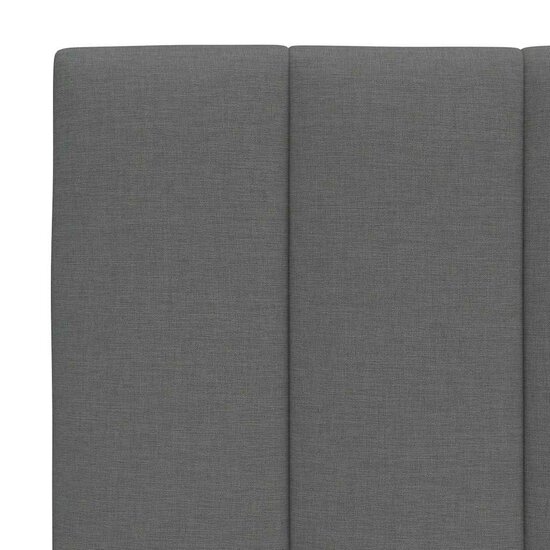 Hoofdbordkussen Stof 90 cm Donkergrijs