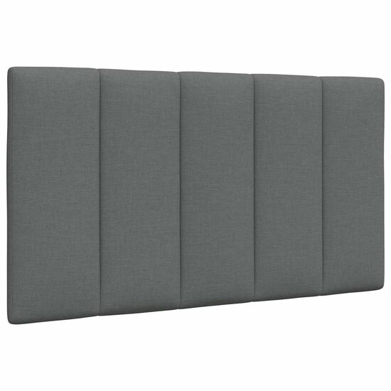 Hoofdbordkussen Stof 80 cm Donkergrijs