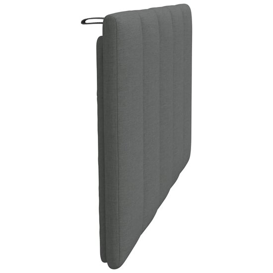 Hoofdbordkussen Stof 80 cm Donkergrijs