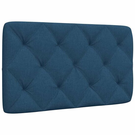 Hoofdbordkussen Stof 80 cm Blauw