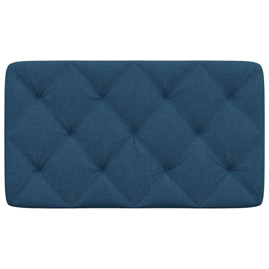 Hoofdbordkussen Stof 80 cm Blauw