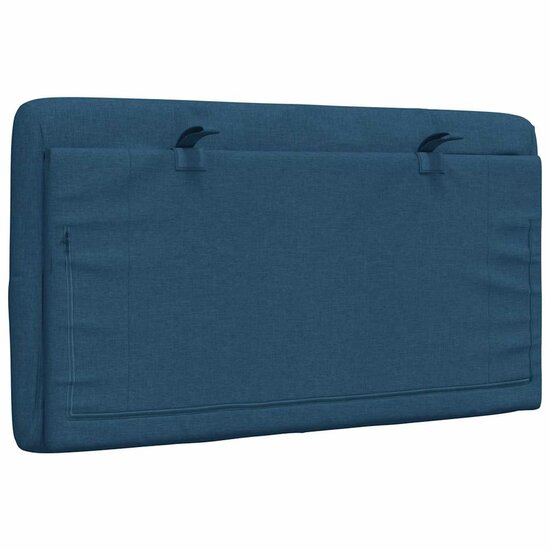 Hoofdbordkussen Stof 80 cm Blauw