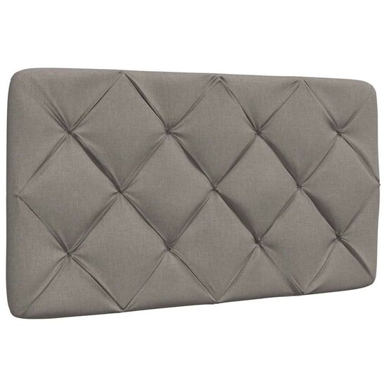 Hoofdbordkussen Stof 80 cm Taupe