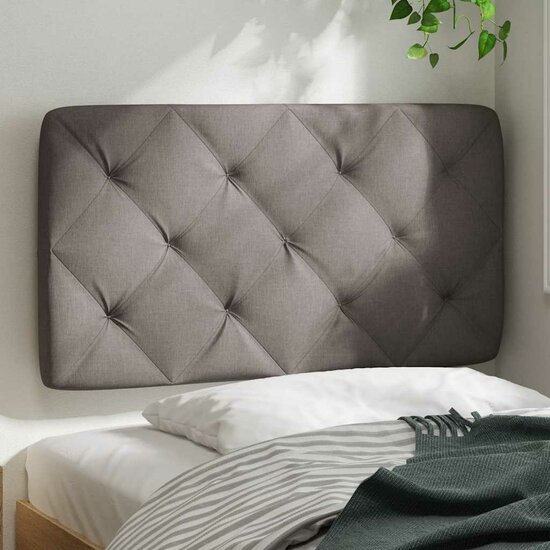 Hoofdbordkussen Stof 80 cm Taupe