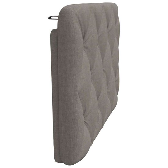 Hoofdbordkussen Stof 80 cm Taupe