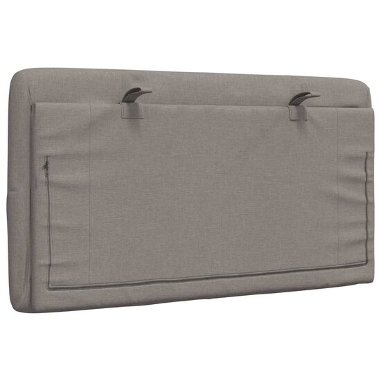 Hoofdbordkussen Stof 80 cm Taupe