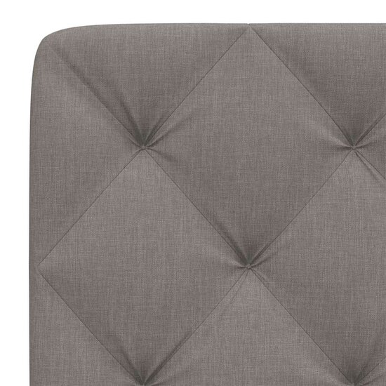 Hoofdbordkussen Stof 80 cm Taupe
