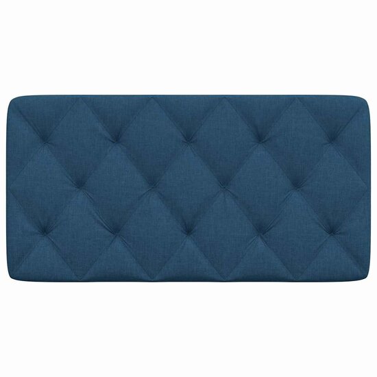 Hoofdbordkussen Stof 100 cm Blauw