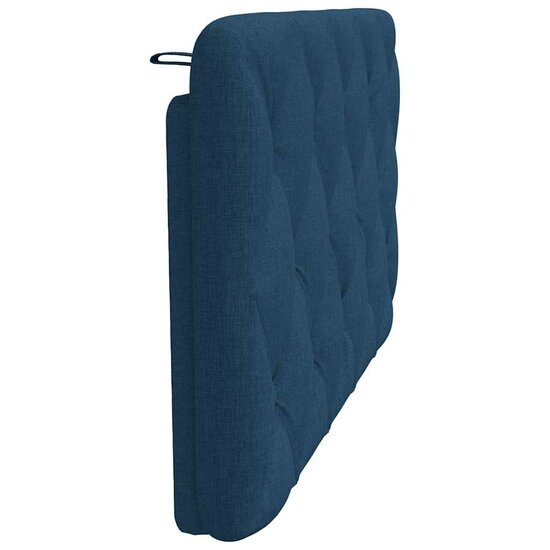 Hoofdbordkussen Stof 100 cm Blauw