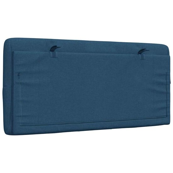 Hoofdbordkussen Stof 100 cm Blauw