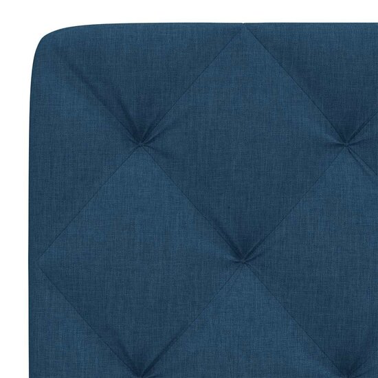 Hoofdbordkussen Stof 100 cm Blauw