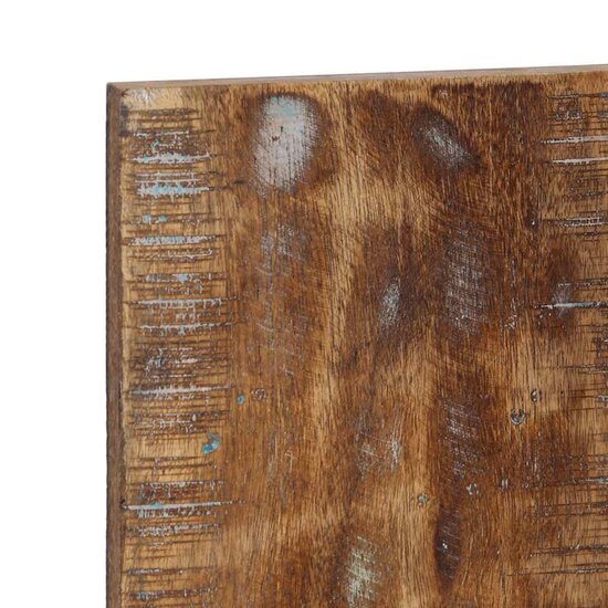 Hoofdbord 120 Cm Meerkleurig 120 x 1.5 x 80 cm massief gerecycled hout
