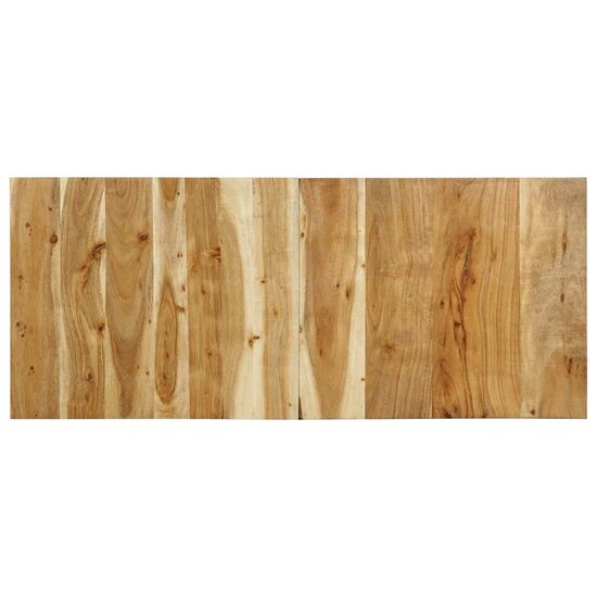 Hoofdbord 120 Cm 120 x 1.5 x 50 cm Massief acaciahout