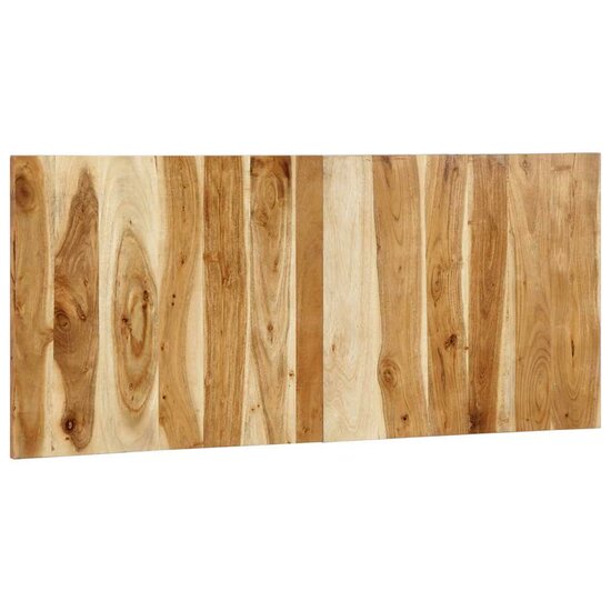 Hoofdbord 120 Cm 120 x 1.5 x 50 cm Massief acaciahout