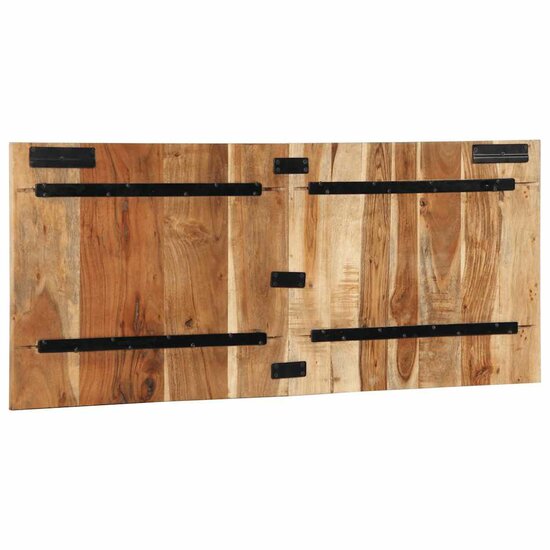 Hoofdbord 120 Cm 120 x 1.5 x 50 cm Massief acaciahout