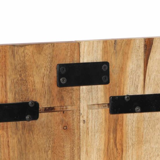 Hoofdbord 120 Cm 120 x 1.5 x 50 cm Massief acaciahout