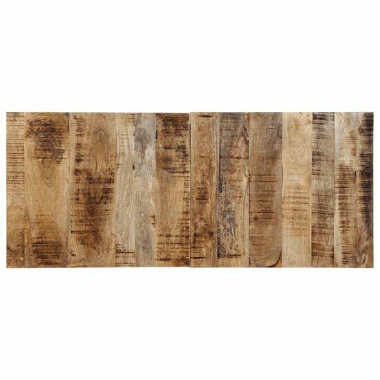 Hoofdbord 120 Cm 120 x 1.5 x 50 cm Massief ruw mangohout