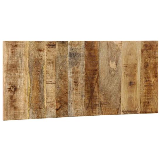 Hoofdbord 120 Cm 120 x 1.5 x 50 cm Massief ruw mangohout