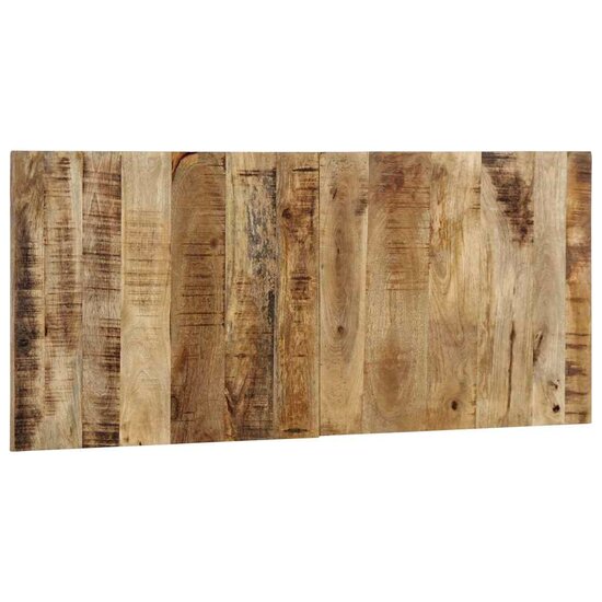 Hoofdbord 120 Cm 120 x 1.5 x 50 cm Massief ruw mangohout