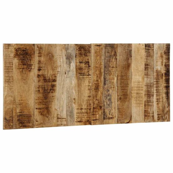 Hoofdbord 120 Cm 120 x 1.5 x 50 cm Massief ruw mangohout