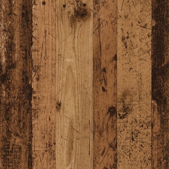 Hoofdbordkast 160X19X103,5 Cm Bewerkt Hout Kleurig 160 x 19 x 103.5 cm Oud hout