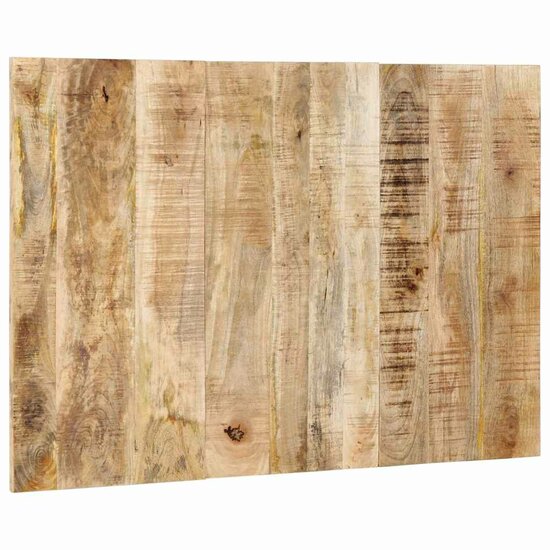 Hoofdbord 120 cm massief ruw mangohout