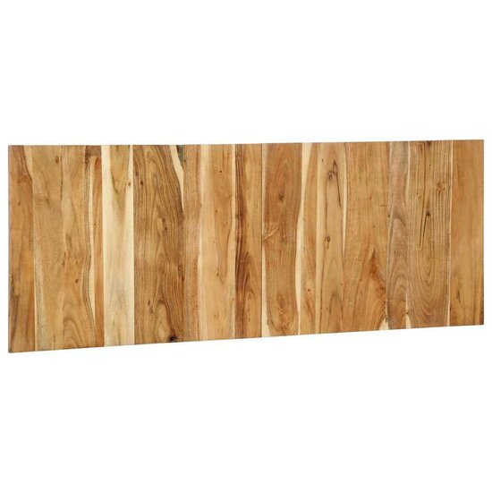 Hoofdbord 140 Cm 140 x 1.5 x 50 cm Massief acaciahout
