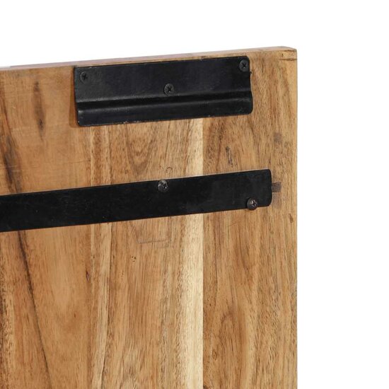 Hoofdbord 140 Cm 140 x 1.5 x 50 cm Massief acaciahout