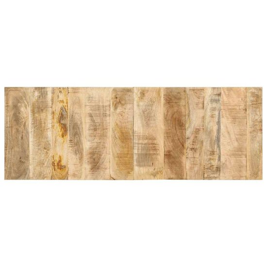 Hoofdbord 140 Cm 140 x 1.5 x 50 cm Massief ruw mangohout