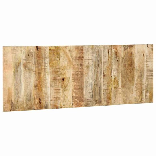 Hoofdbord 140 Cm 140 x 1.5 x 50 cm Massief ruw mangohout