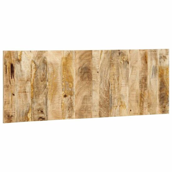 Hoofdbord 140 Cm 140 x 1.5 x 50 cm Massief ruw mangohout
