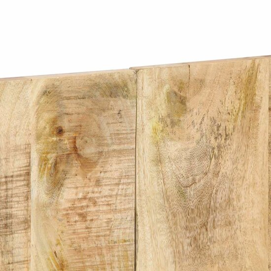 Hoofdbord 140 Cm 140 x 1.5 x 50 cm Massief ruw mangohout