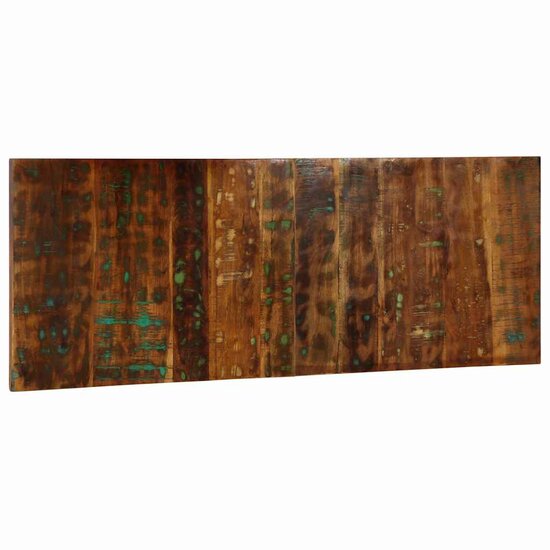 Hoofdbord 140 Cm Meerkleurig 140 x 1.5 x 50 cm massief gerecycled hout