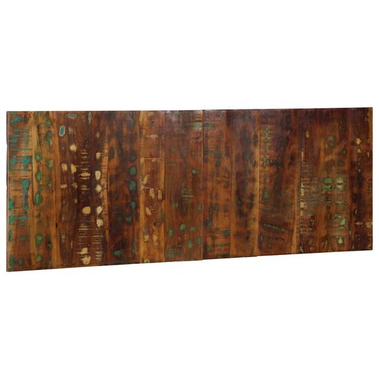 Hoofdbord 140 Cm Meerkleurig 140 x 1.5 x 50 cm massief gerecycled hout