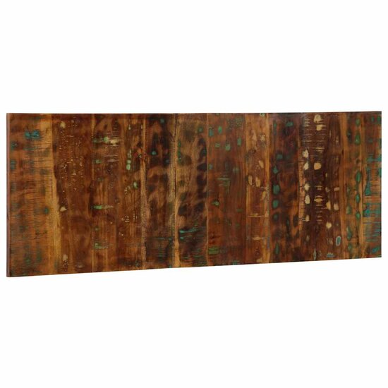 Hoofdbord 140 Cm Meerkleurig 140 x 1.5 x 50 cm massief gerecycled hout